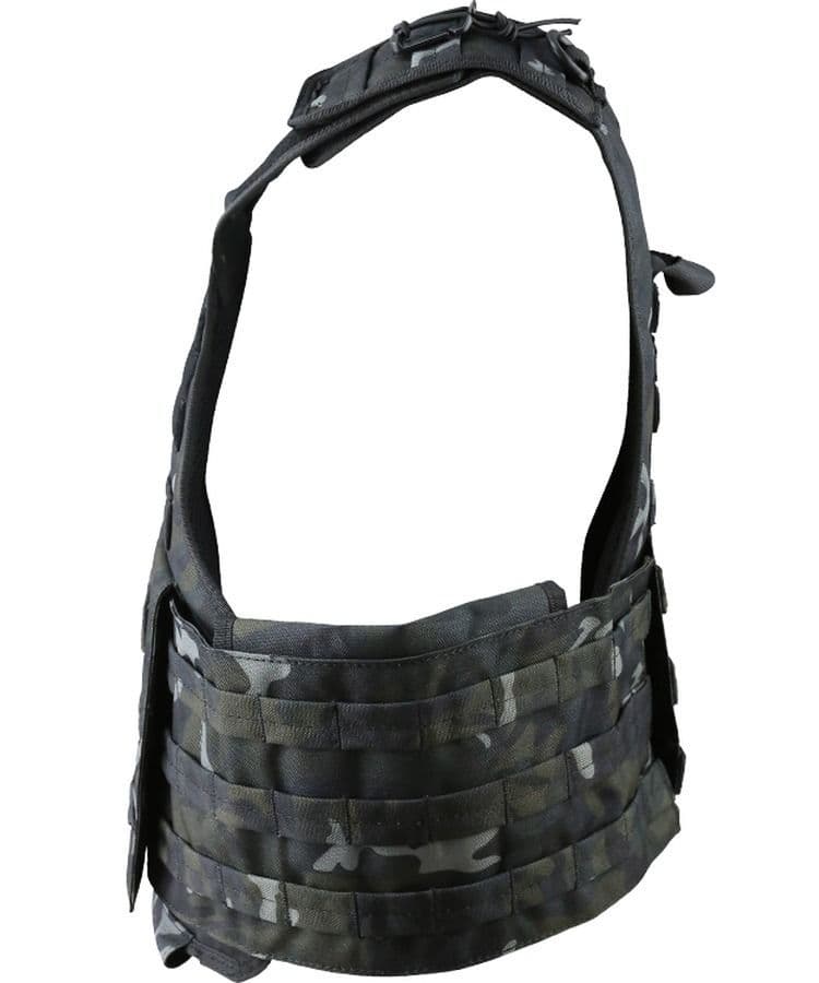 Kombat UK Viking Molle Battle Platform Tactical Vest - BTP Black - Image 3