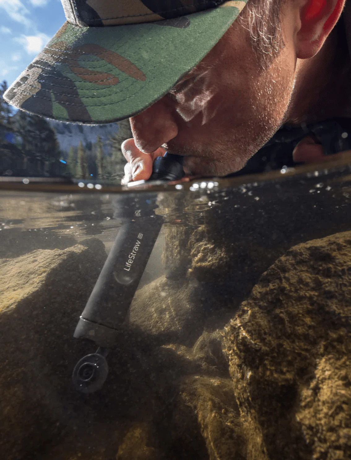 LifeStraw Peak Series Personal Water Filter Straw - Dark Grey - Image 5