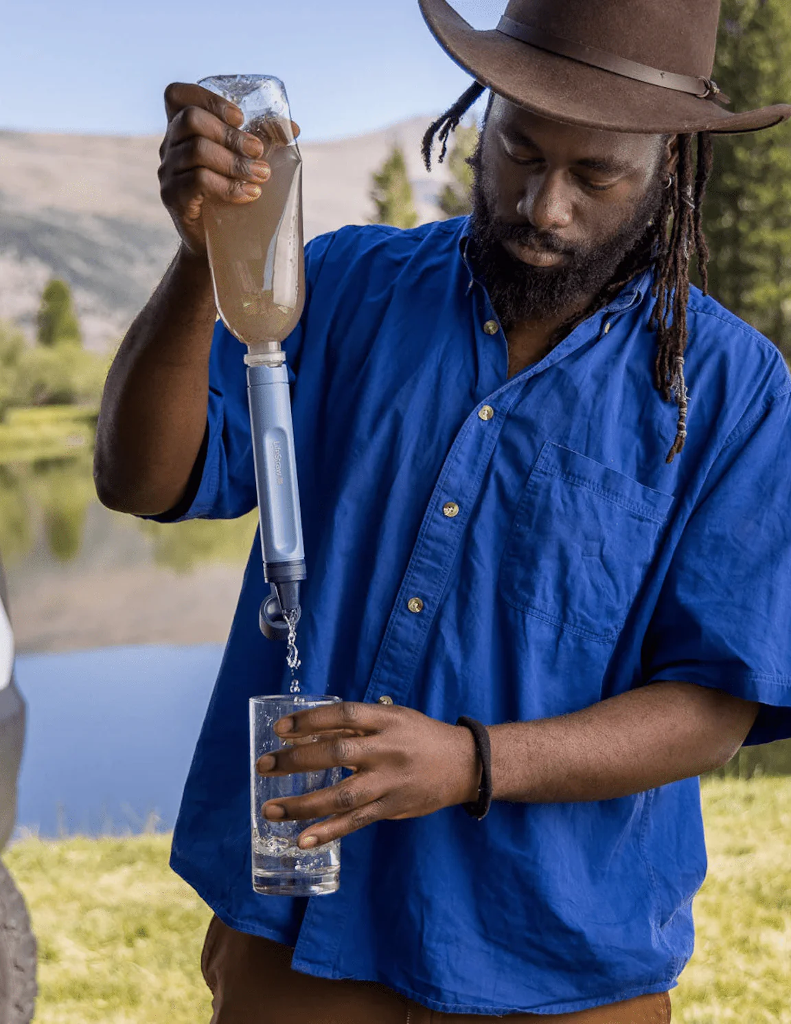 LifeStraw Peak Series Personal Water Filter Straw - Dark Grey - Image 6