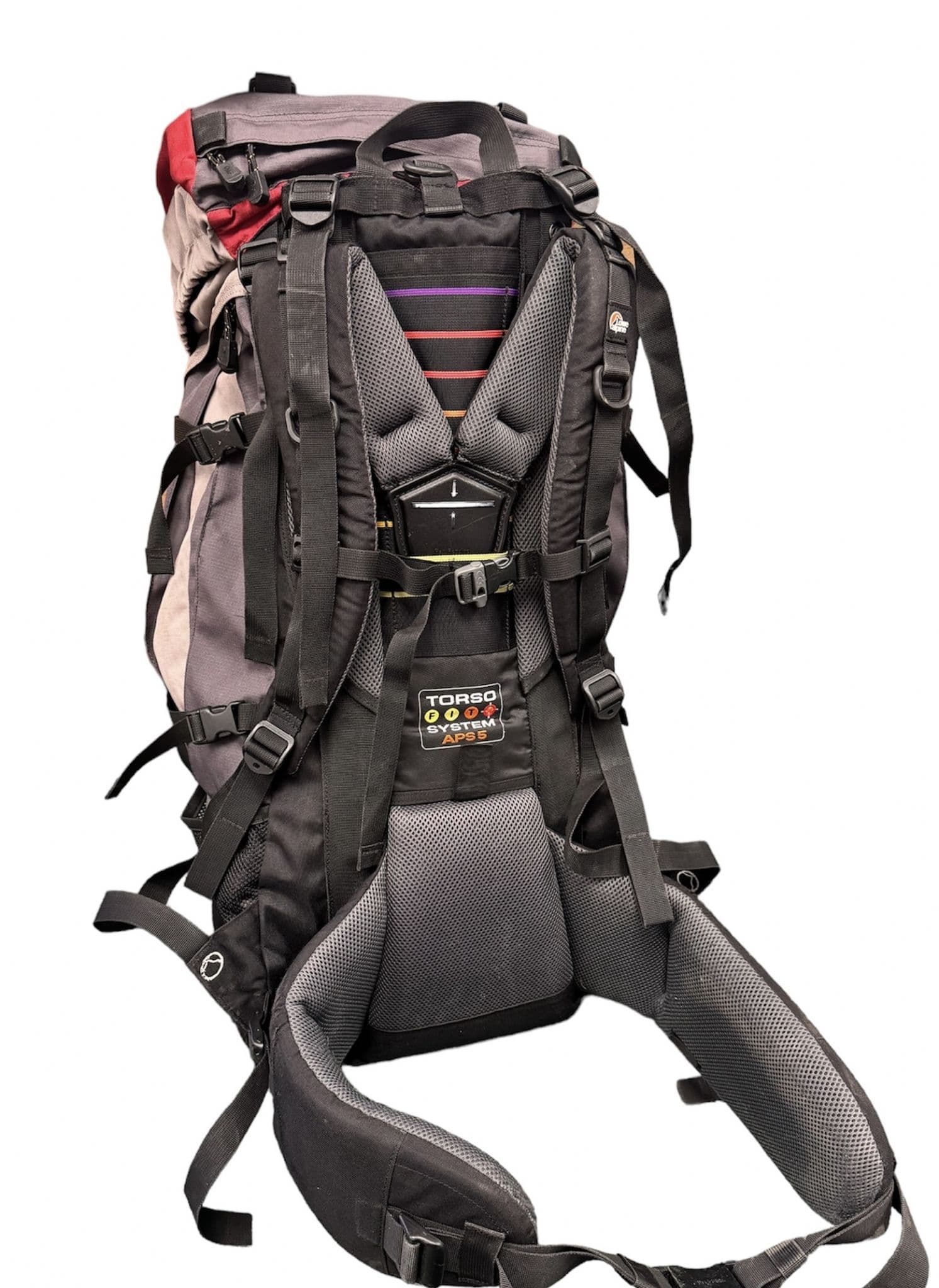 Lowe Alpine Frontier 80l Rucksack - Red & Grey - Image 4