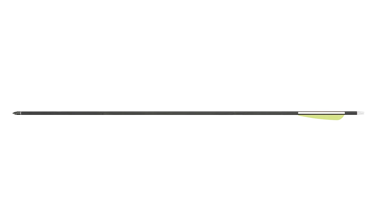 Man Kung 28 Inch Carbon Bow Arrow (Ø7.5mm)