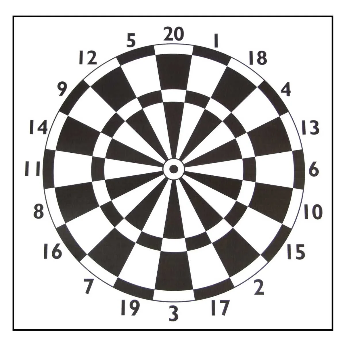 Man Kung Paper Target face Darts