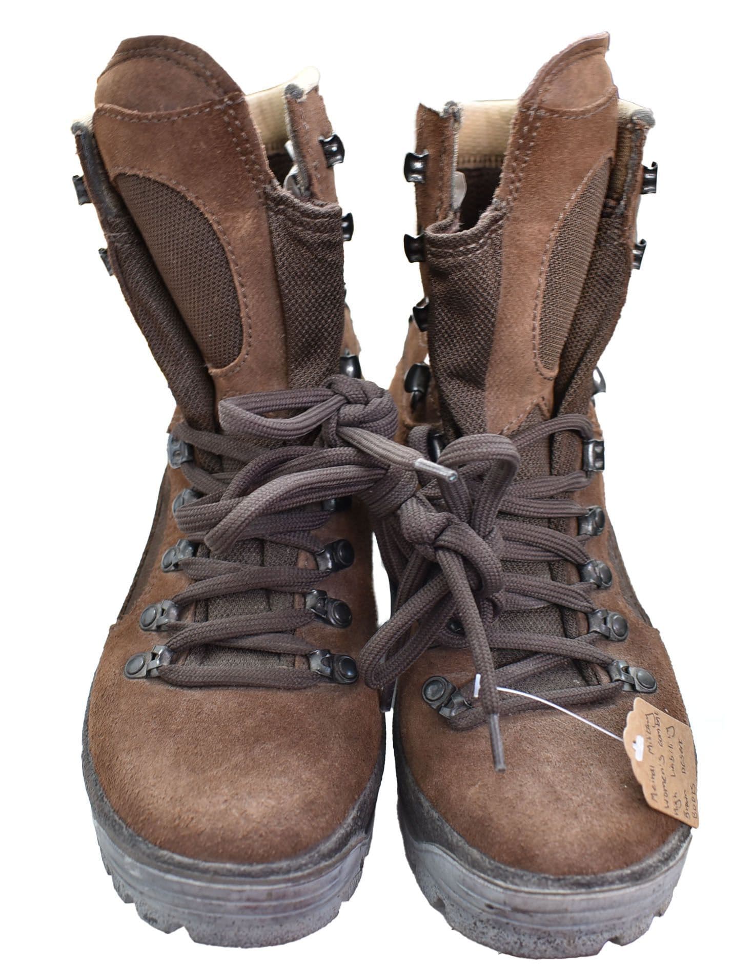 Meindl Military Combat High Liability Brown Desert Boots - Image 2