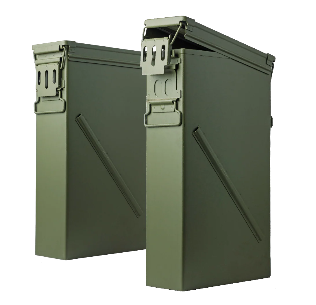 Military PA156 Large Metal Mortar Ammo Box - Brand New