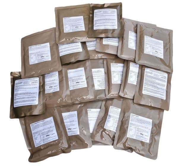 Military Ration Vegetarian Main Meals x 20 - Image 2