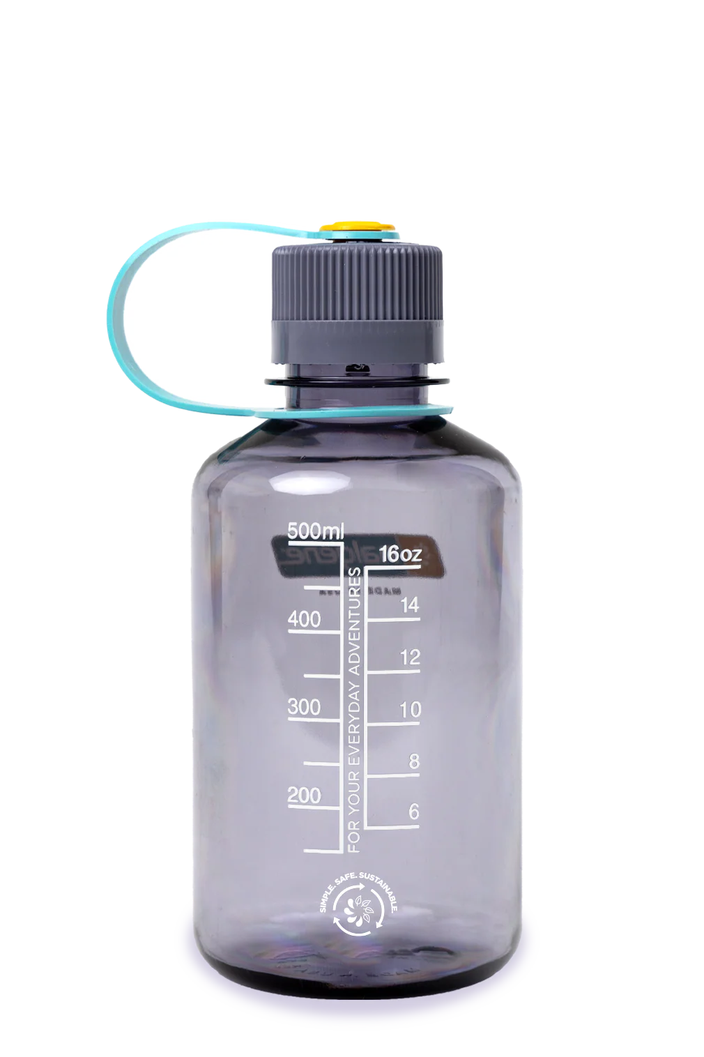 Nalgene 16oz / 0.5L Sustain Narrow Mouth Bottle - Aubergine - Image 2