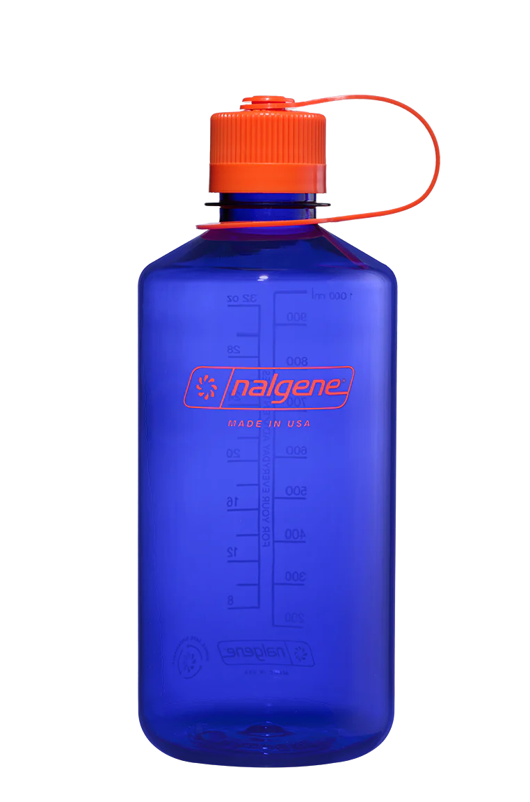 Nalgene 32oz / 1L Sustain Narrow Mouth Bottle - Periwinkle