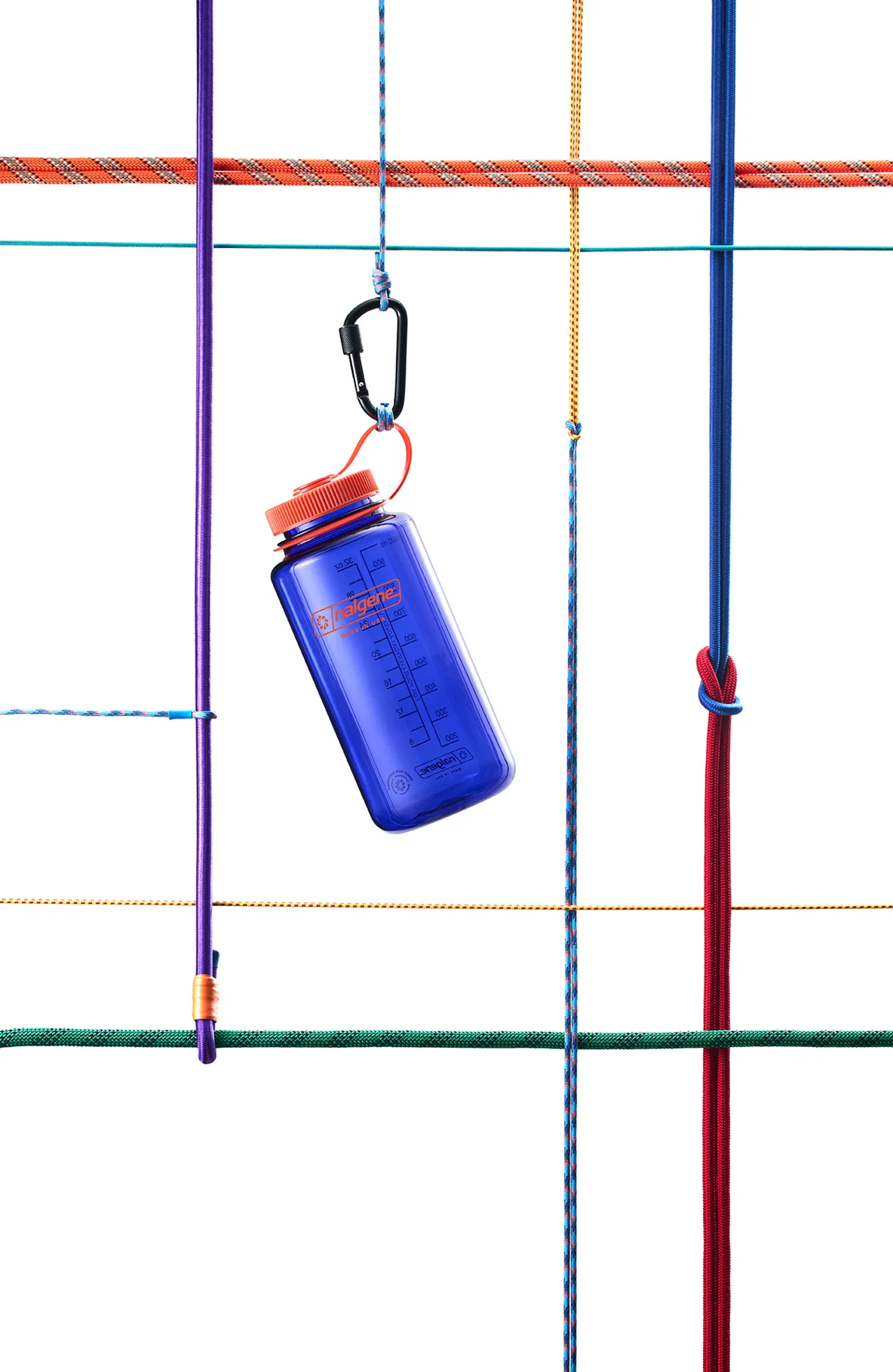 Nalgene 32oz / 1L Sustain Wide Mouth Bottle - Periwinkle - Image 4