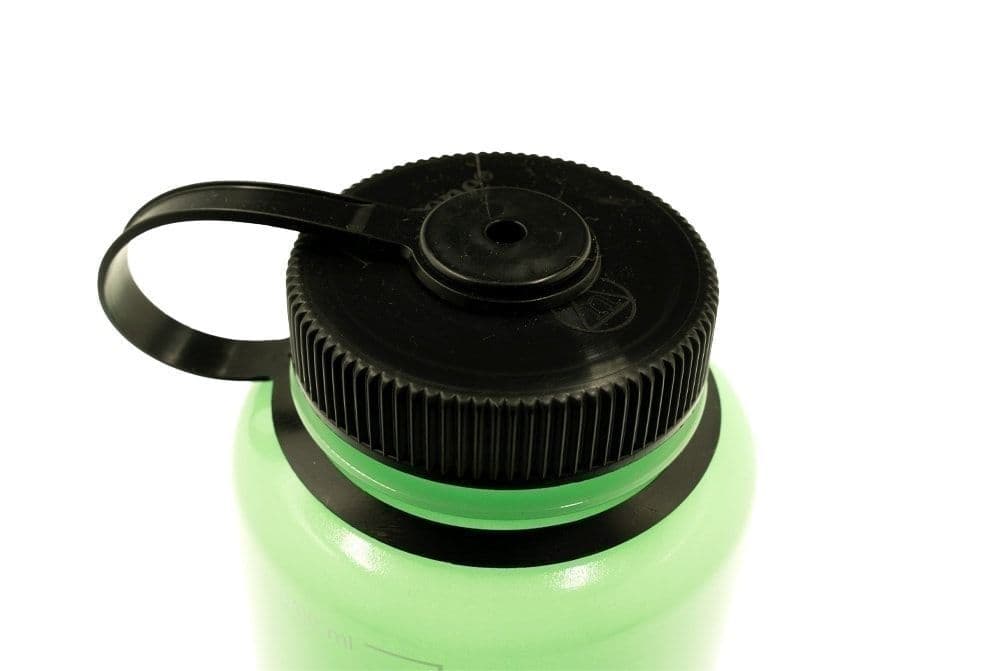 Nalgene 32oz / 1L Wide Mouth Sustain Water Bottle - Glow Green - Image 3