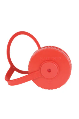 Nalgene 63mm Wide Mouth Loop Top Cap - Red - Image 2
