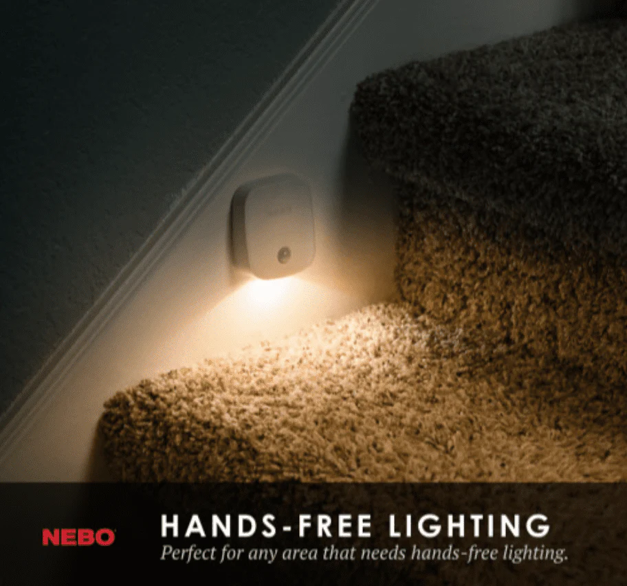 Nebo LED Motion Sensor Night Light - Pack Of 3 - Image 5