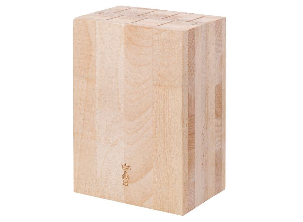 Opinel Beechwood Kitchen Knife Block - Image 7