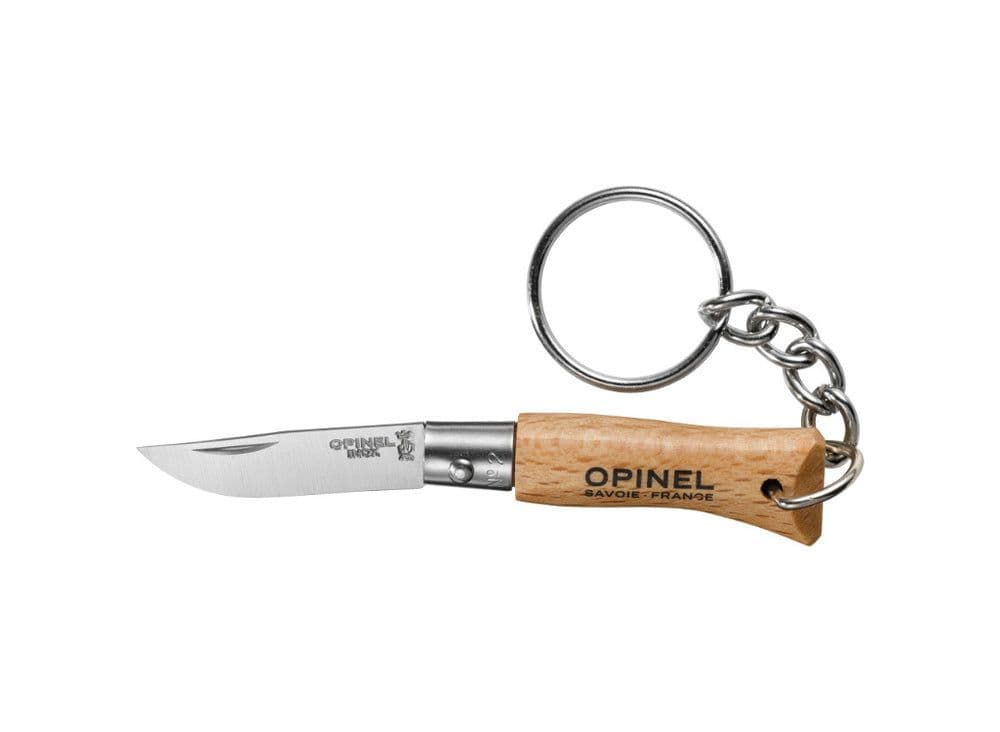 Opinel Classic Originals No.2 Folding Stainless Steel Keyring Knife. - UK EDC - Image 2