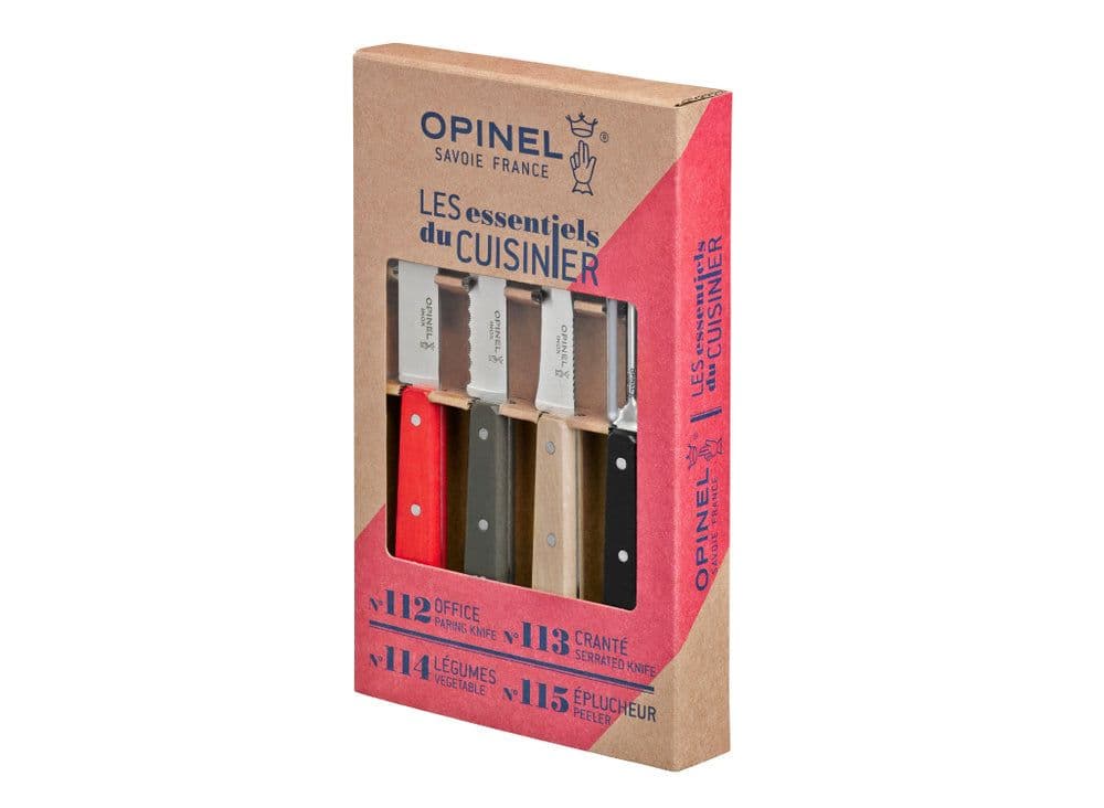 Opinel Loft 4pc Kitchen Knife Set - Image 2