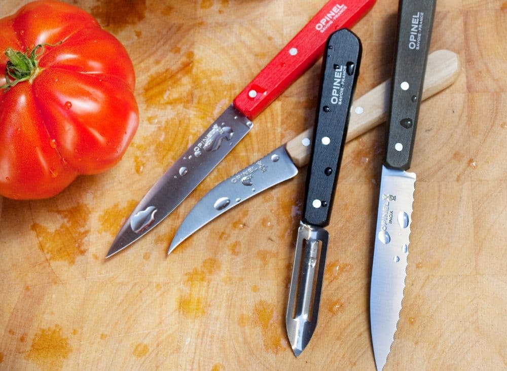 Opinel Loft 4pc Kitchen Knife Set - Image 4