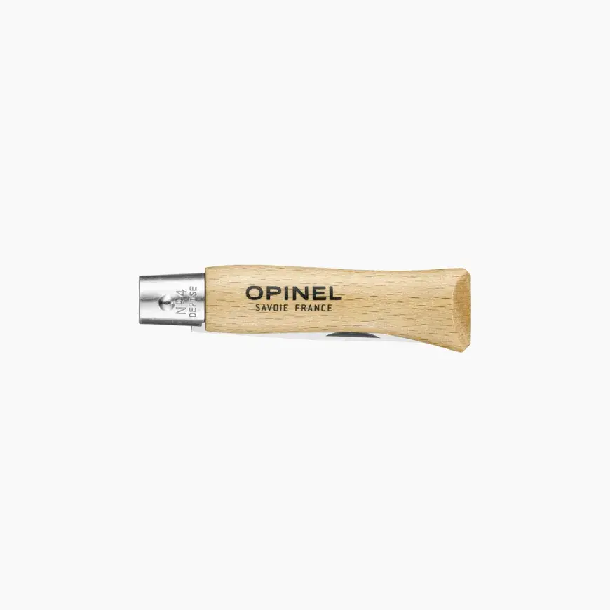 Opinel No.4 Classic Stainless Steel EDC Folding Knife - UK Legal Carry - Image 3