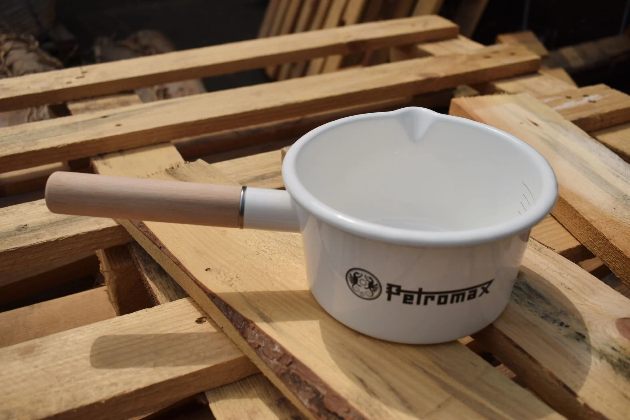 Petromax 1L Enamel Pan - White - Image 4