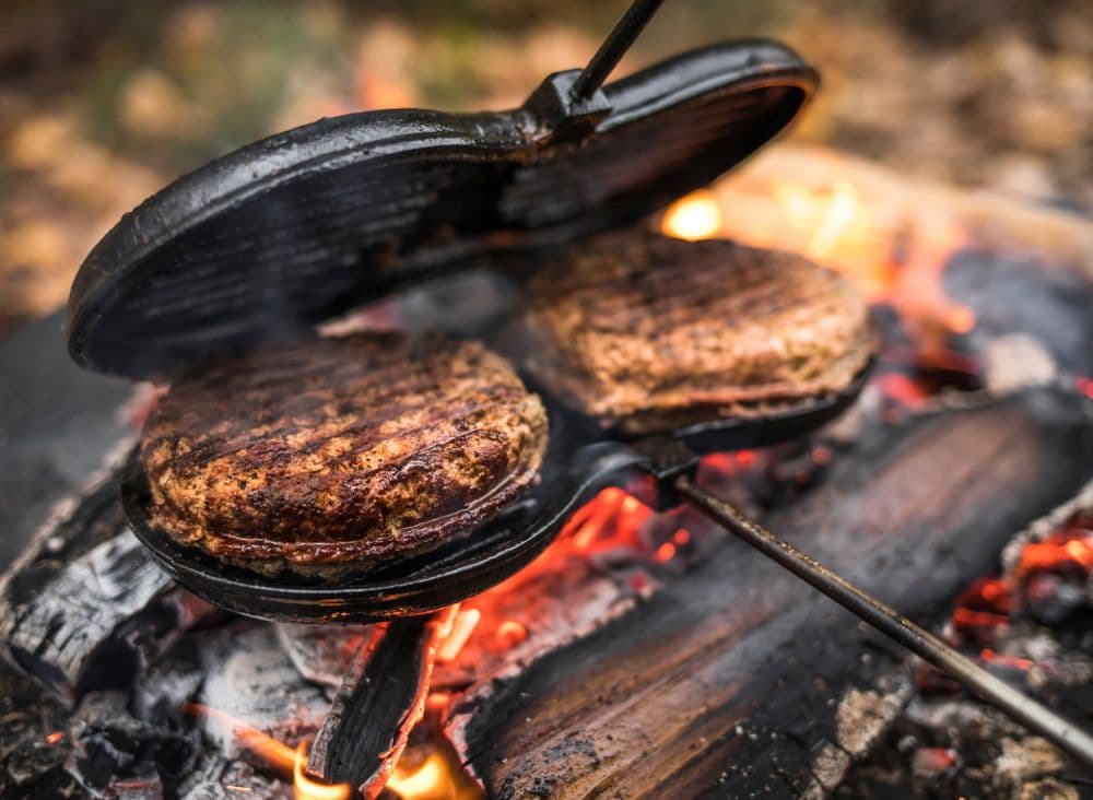 Petromax Cast Iron Double Burger Iron Cooker - Image 4