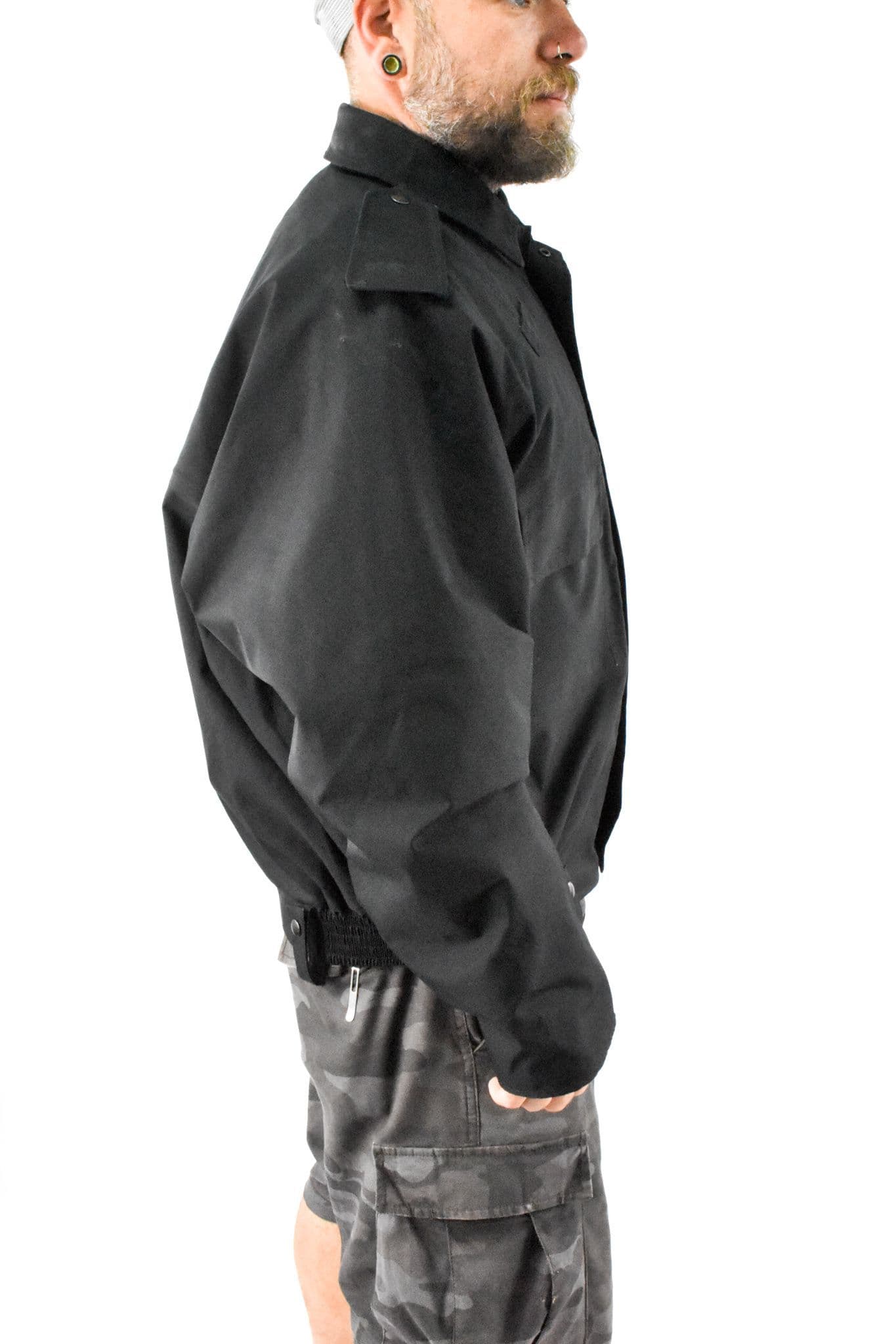 Police MDP Blouson Bomber Jacket - Black - Image 3