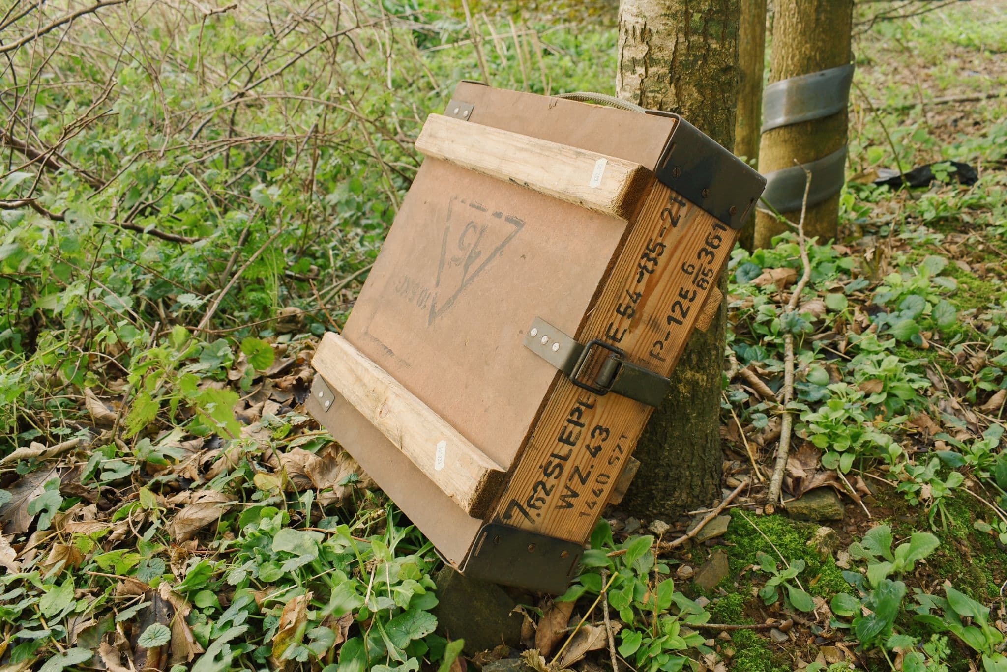 Polish AK47 Wooden Ammunition Box - Image 8