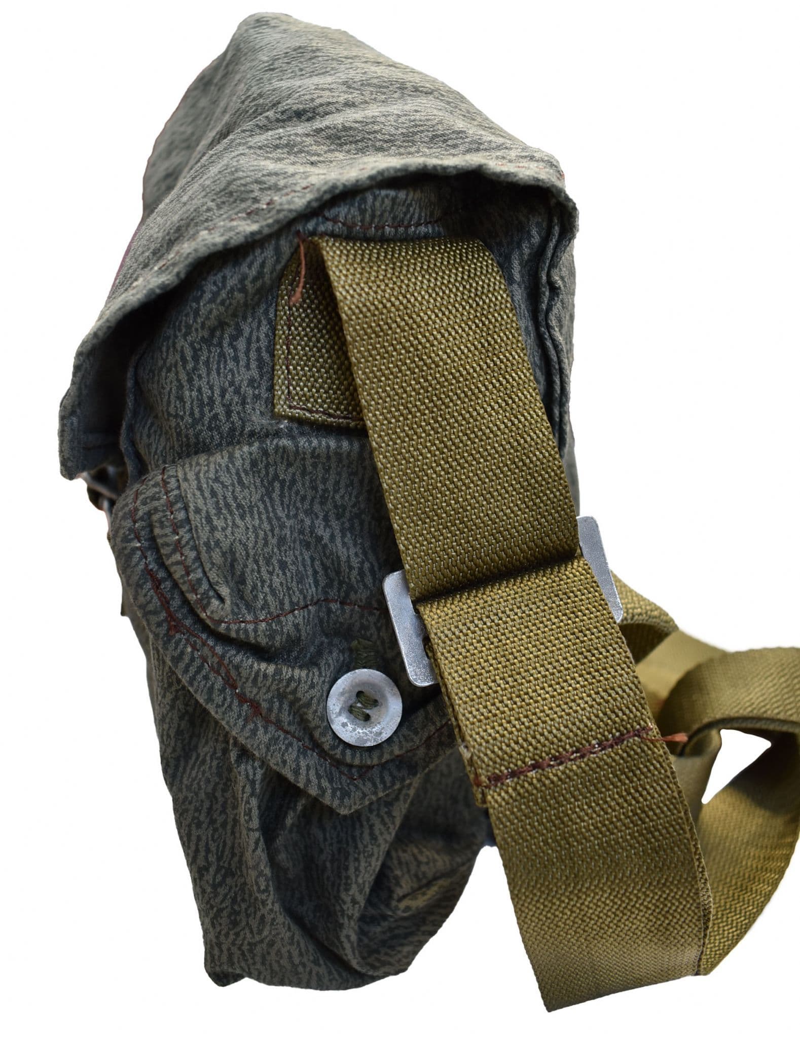 Polish Military Gas Mask Respirator Bag - Image 2