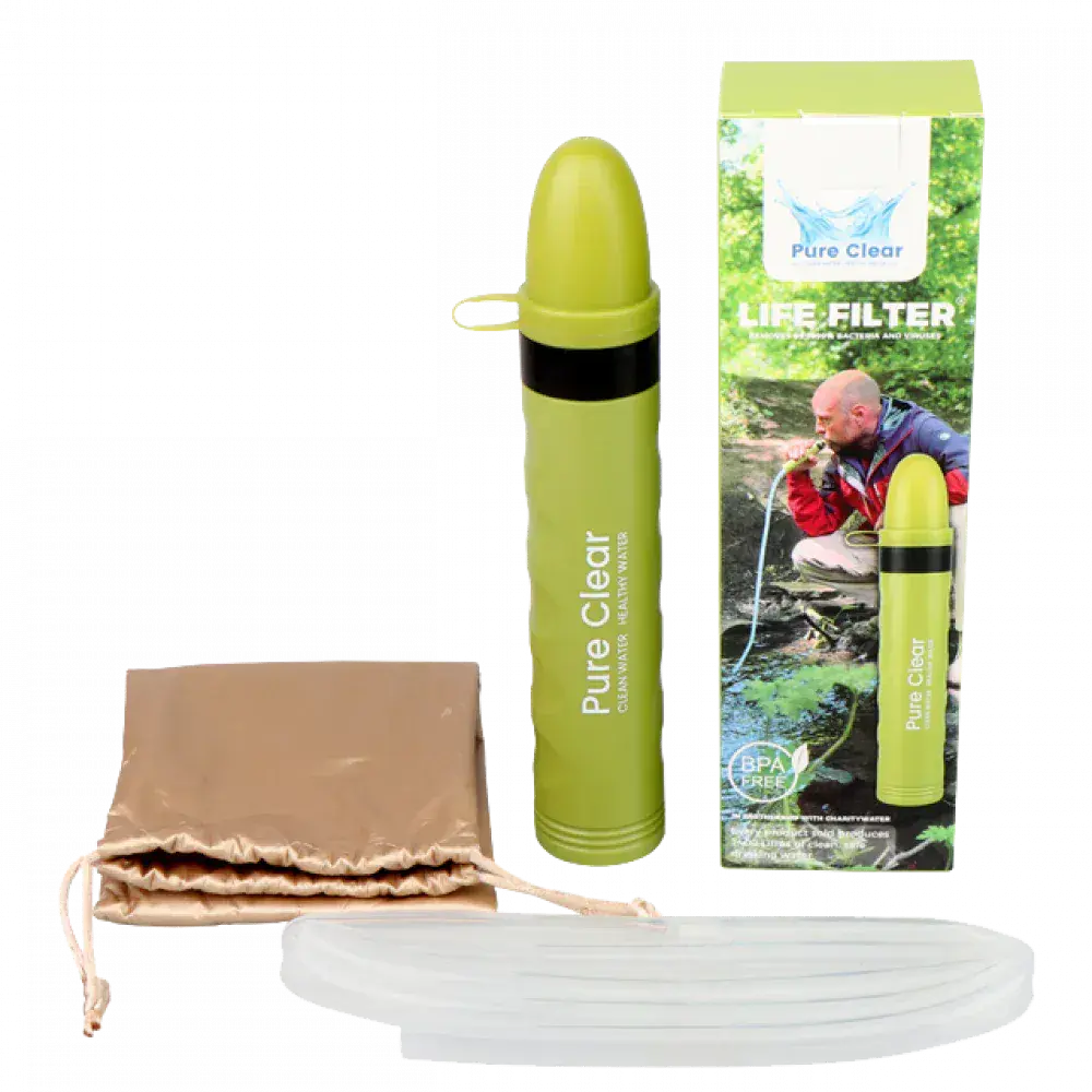 Pure Clear Life Filter Survival Straw - Green - Image 5