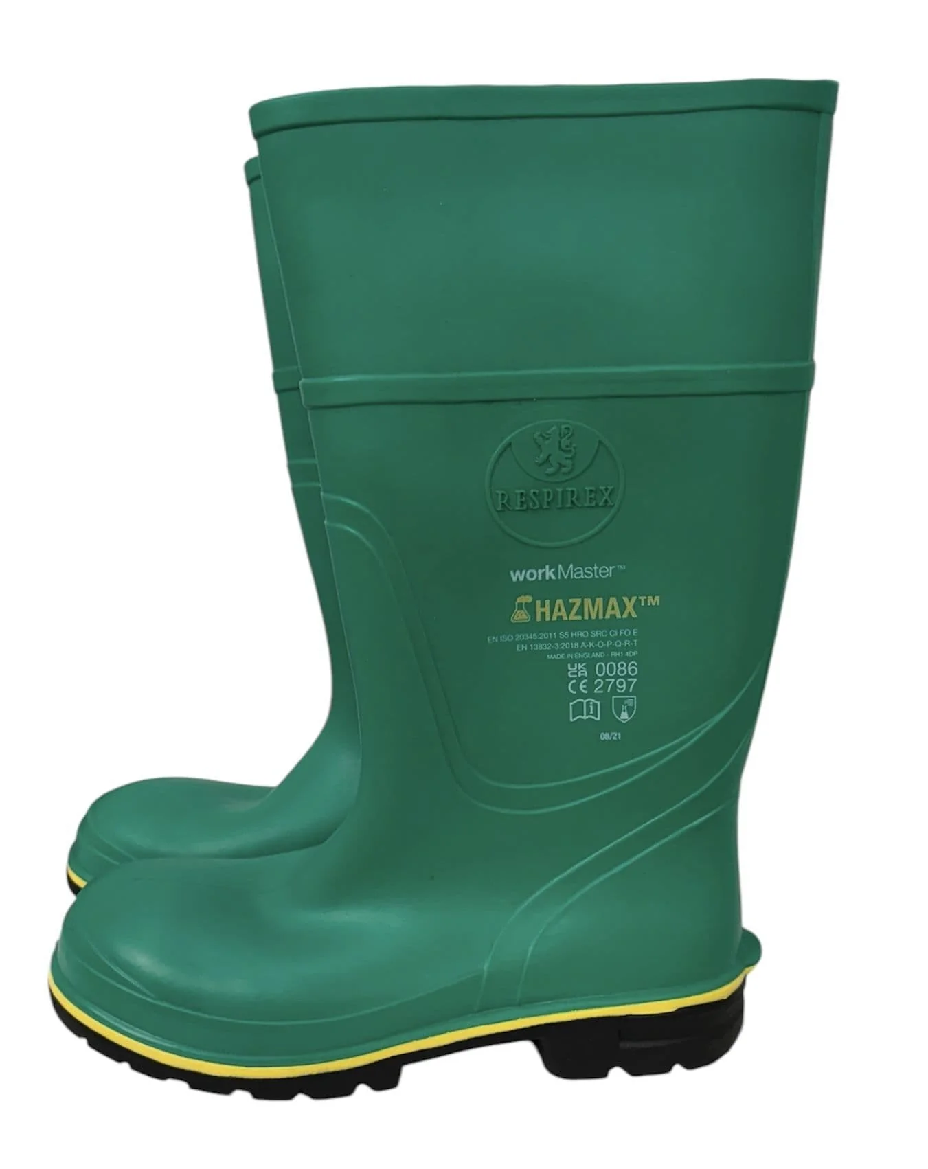 Respirex Hazmax Chemical Protection Steel Toe Boots - Brand New - Image 2