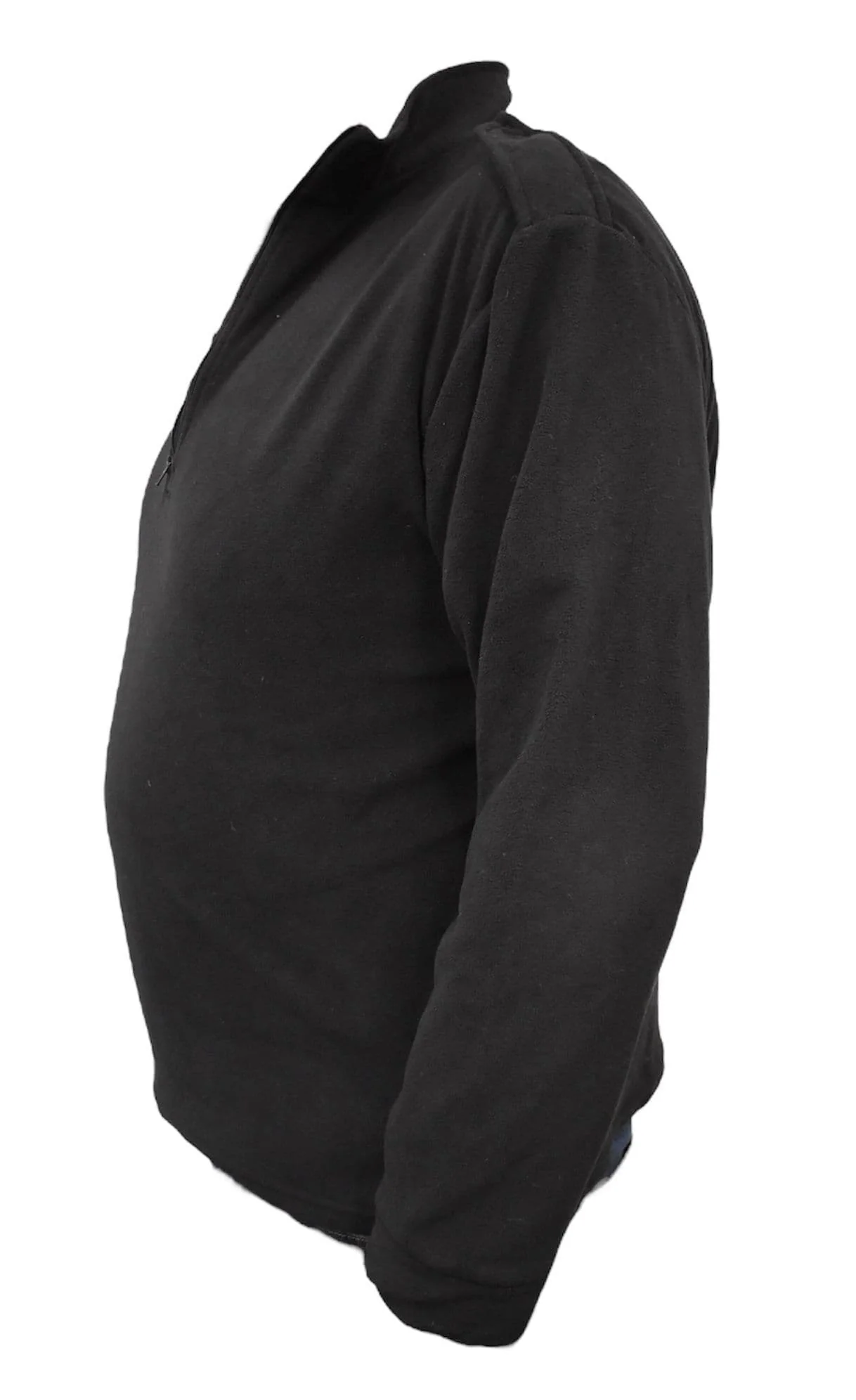 Riot Police Lightweight Black Micro Fleece Jumper - Image 2