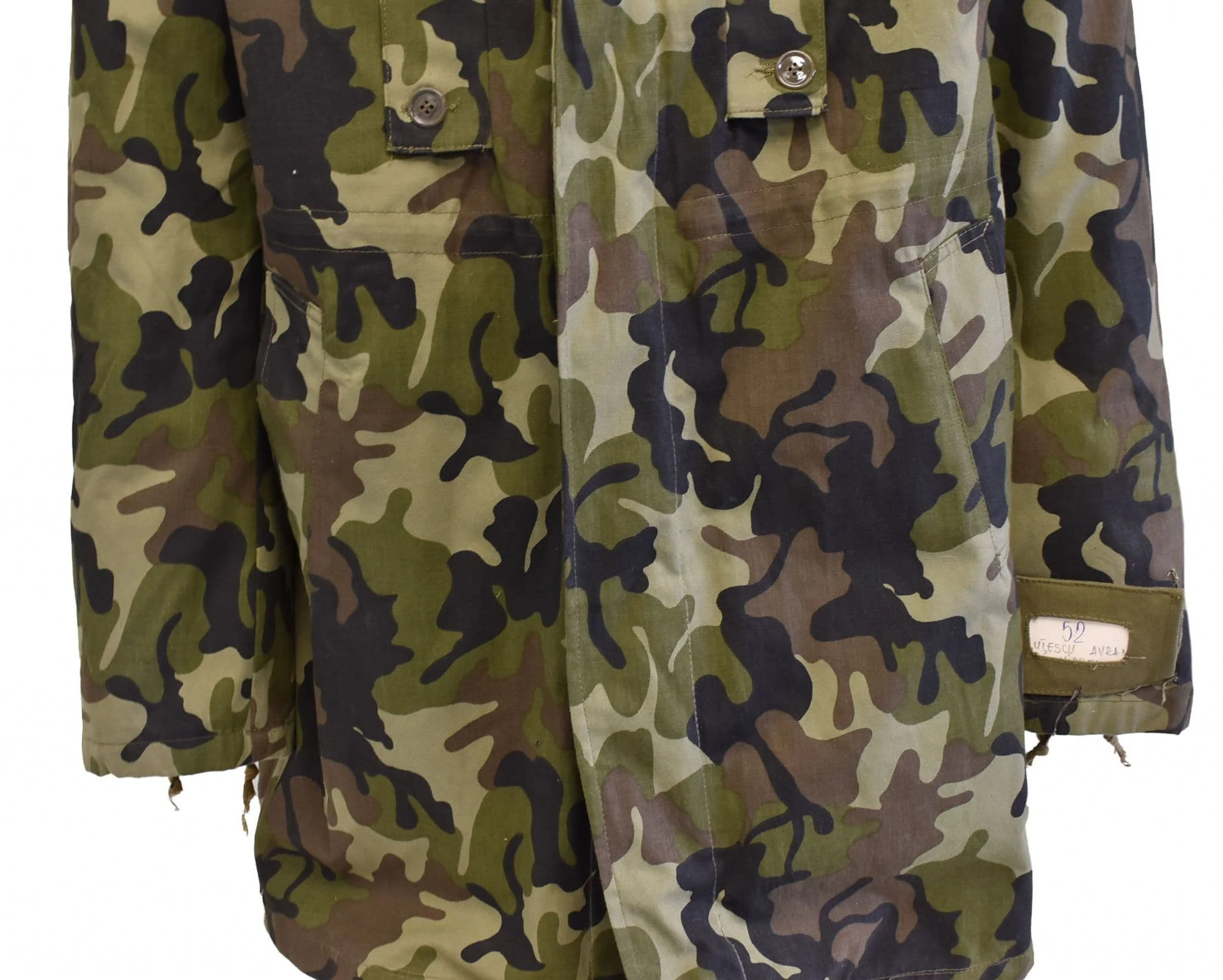 Romanian Army M1990 Leaf Pattern Parka With Thermal Liner - Image 3