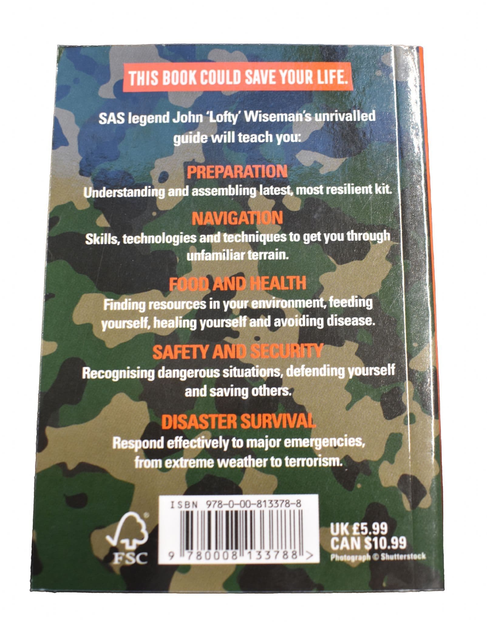 SAS Survival Guide Book By John 'Lofty' Wiseman - Image 3