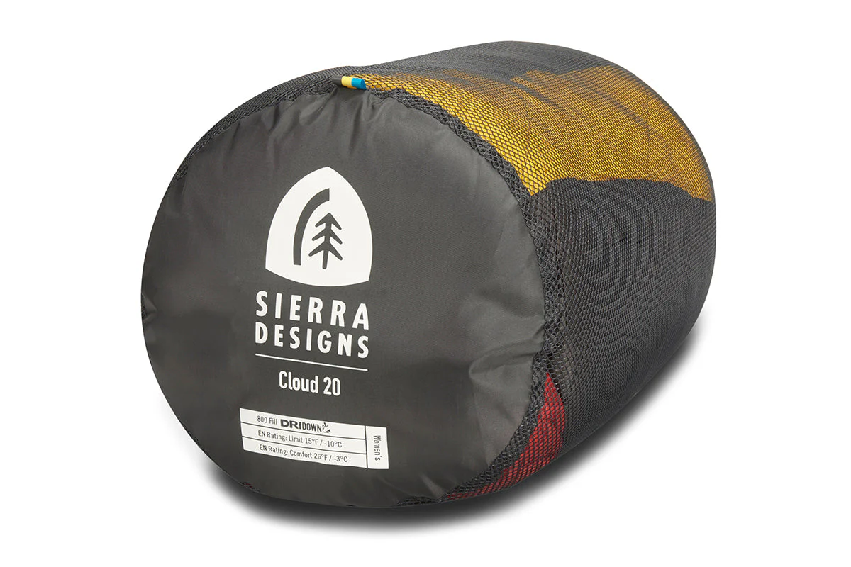 Sierra Designs Cloud 20 Womens 800 Dridown Sleeping Bag - Image 8