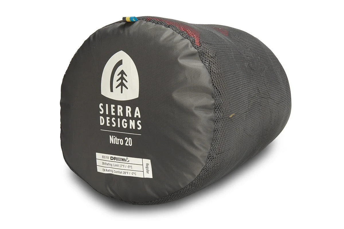 Sierra Designs Nitro 20 800 Dridown Sleeping Bag - Image 8