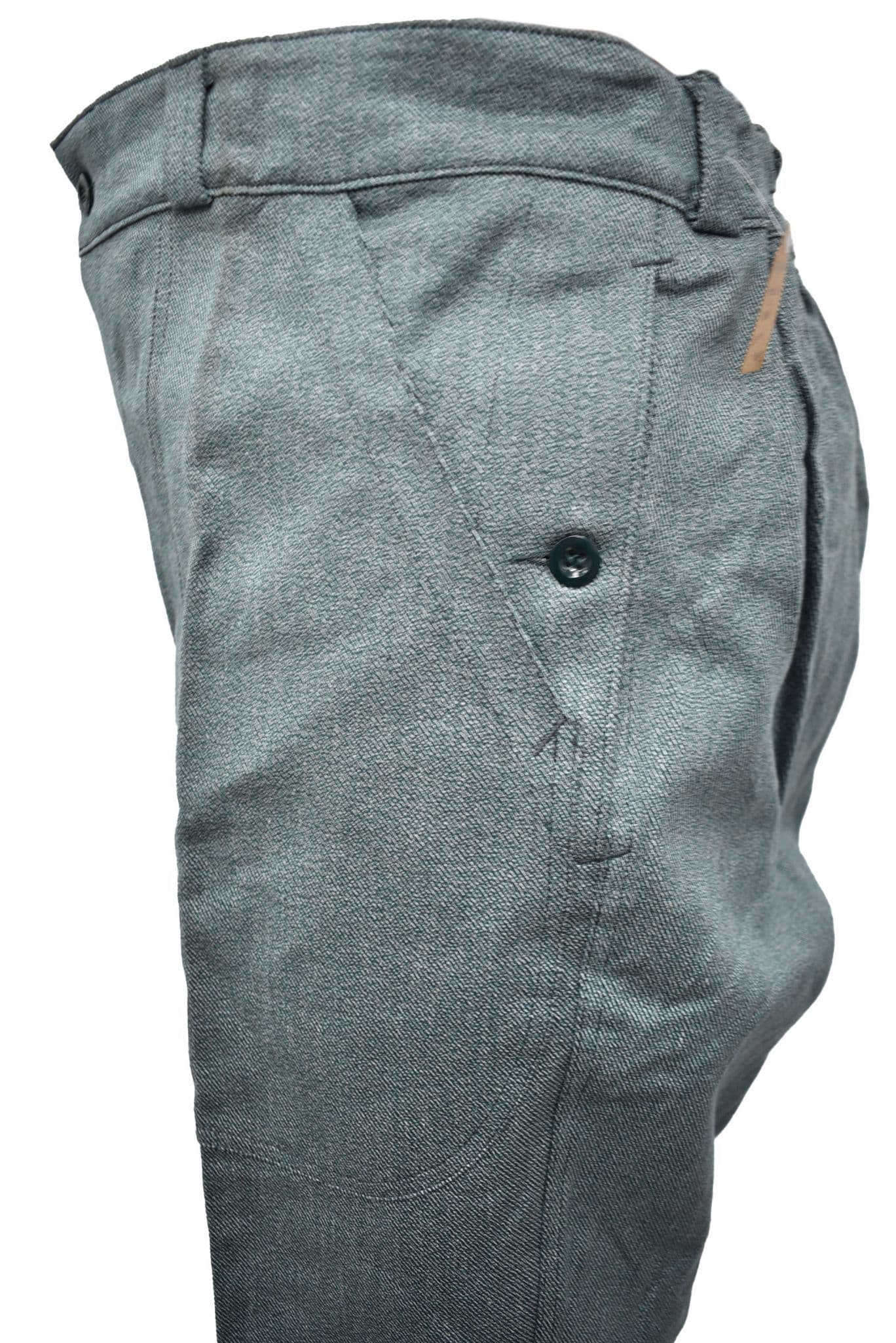 Swiss Military Vintage Salt & Pepper Denim Trousers - Image 5