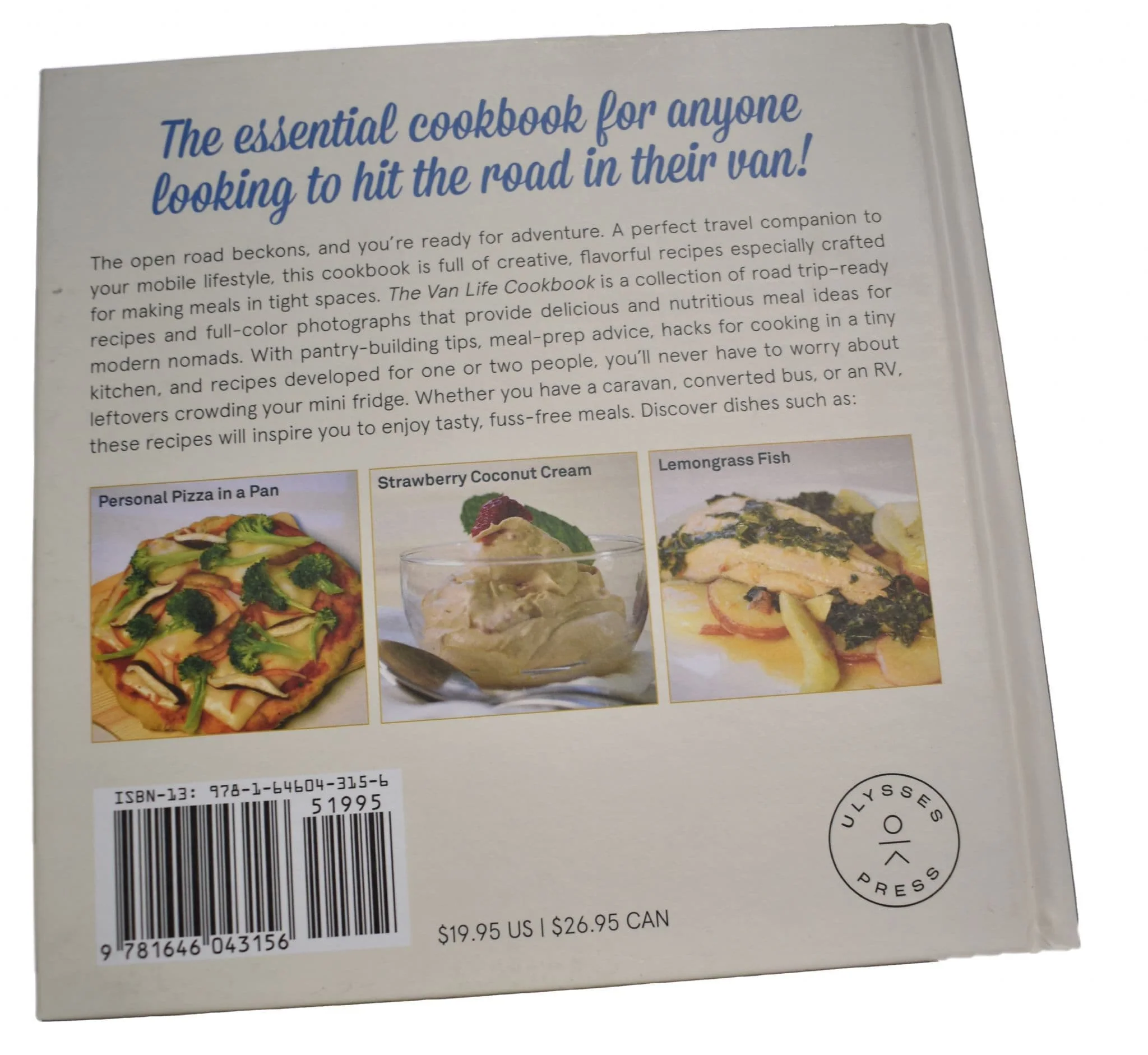 The Van Life Cook book By Susan Marque - Image 3