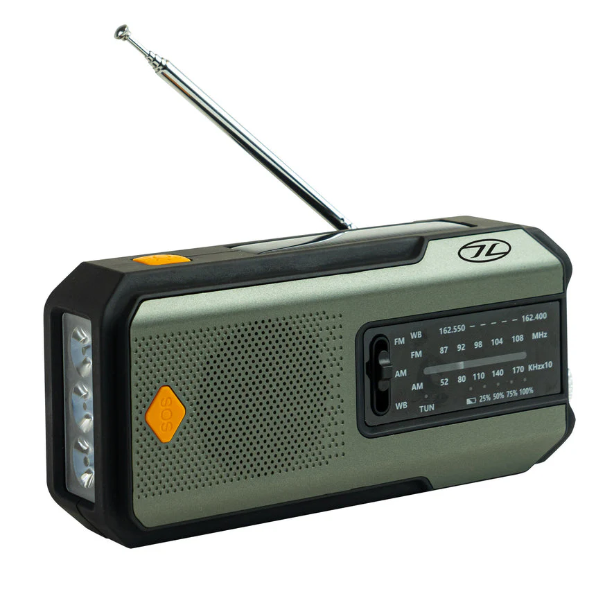 Highlander Universal Survival Emergency Power Hub (Powerbank, Torch, Radio, SOS) - Image 4
