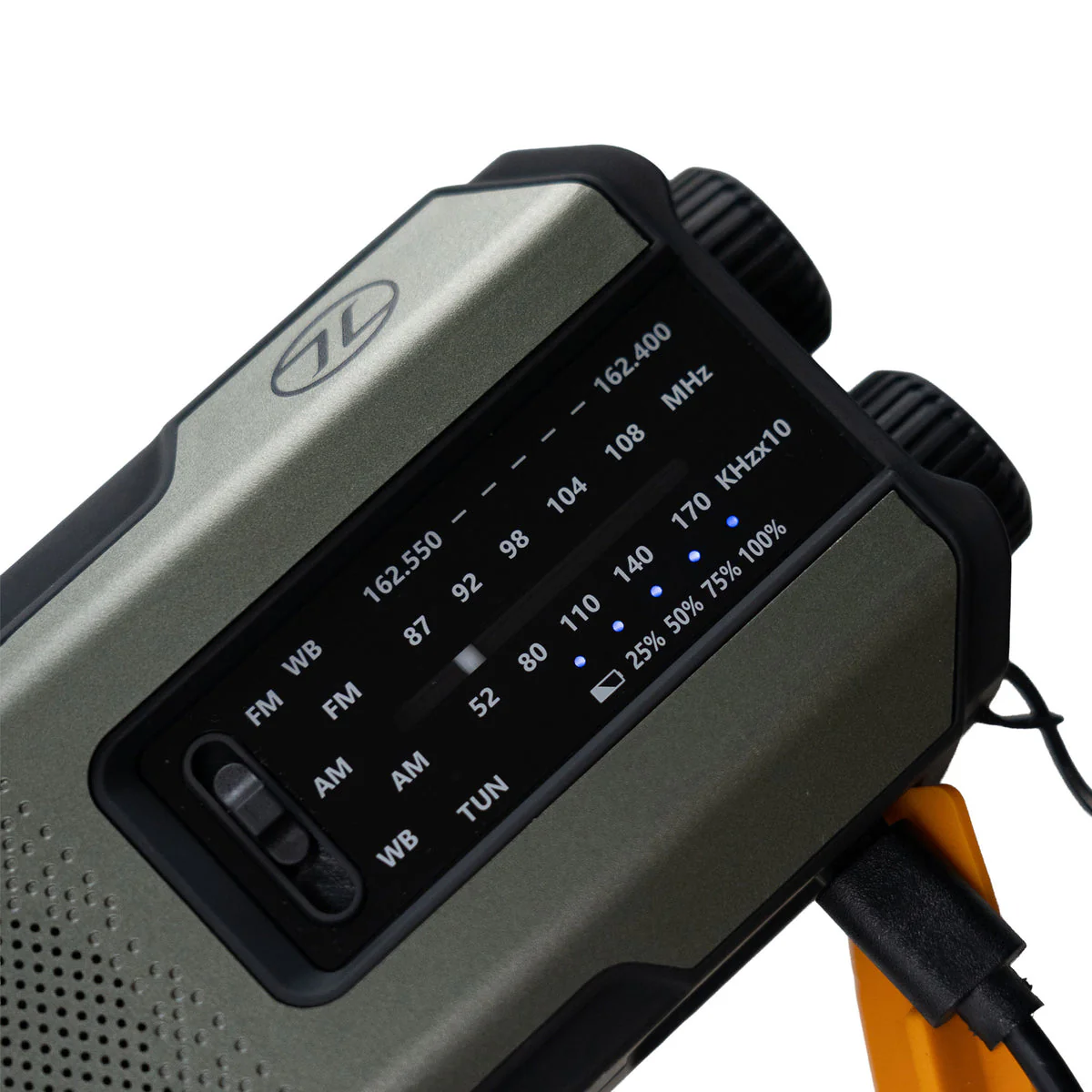 Highlander Universal Survival Emergency Power Hub (Powerbank, Torch, Radio, SOS) - Image 7
