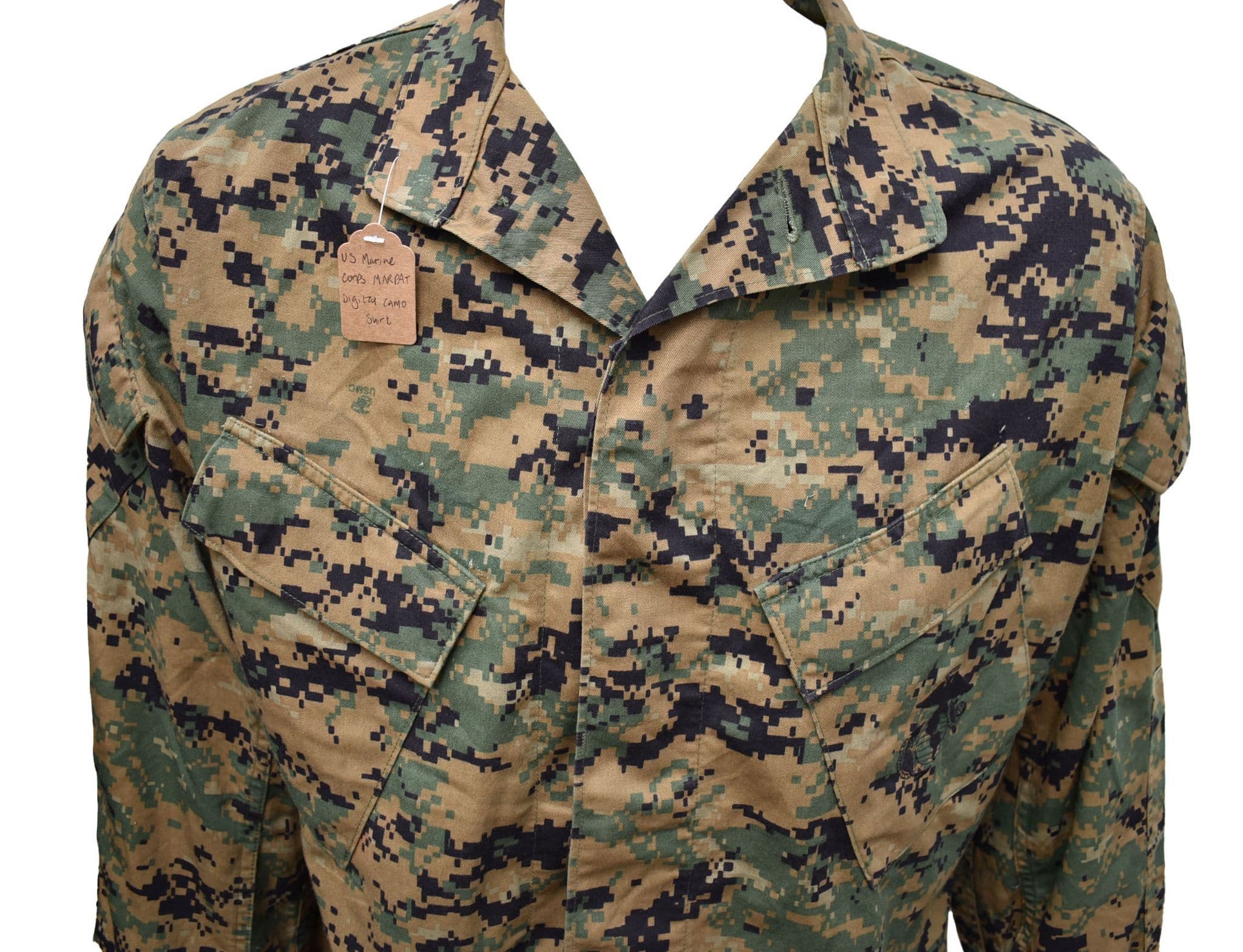 US Marine Corps MARPAT Digital Camo Shirt - Image 2