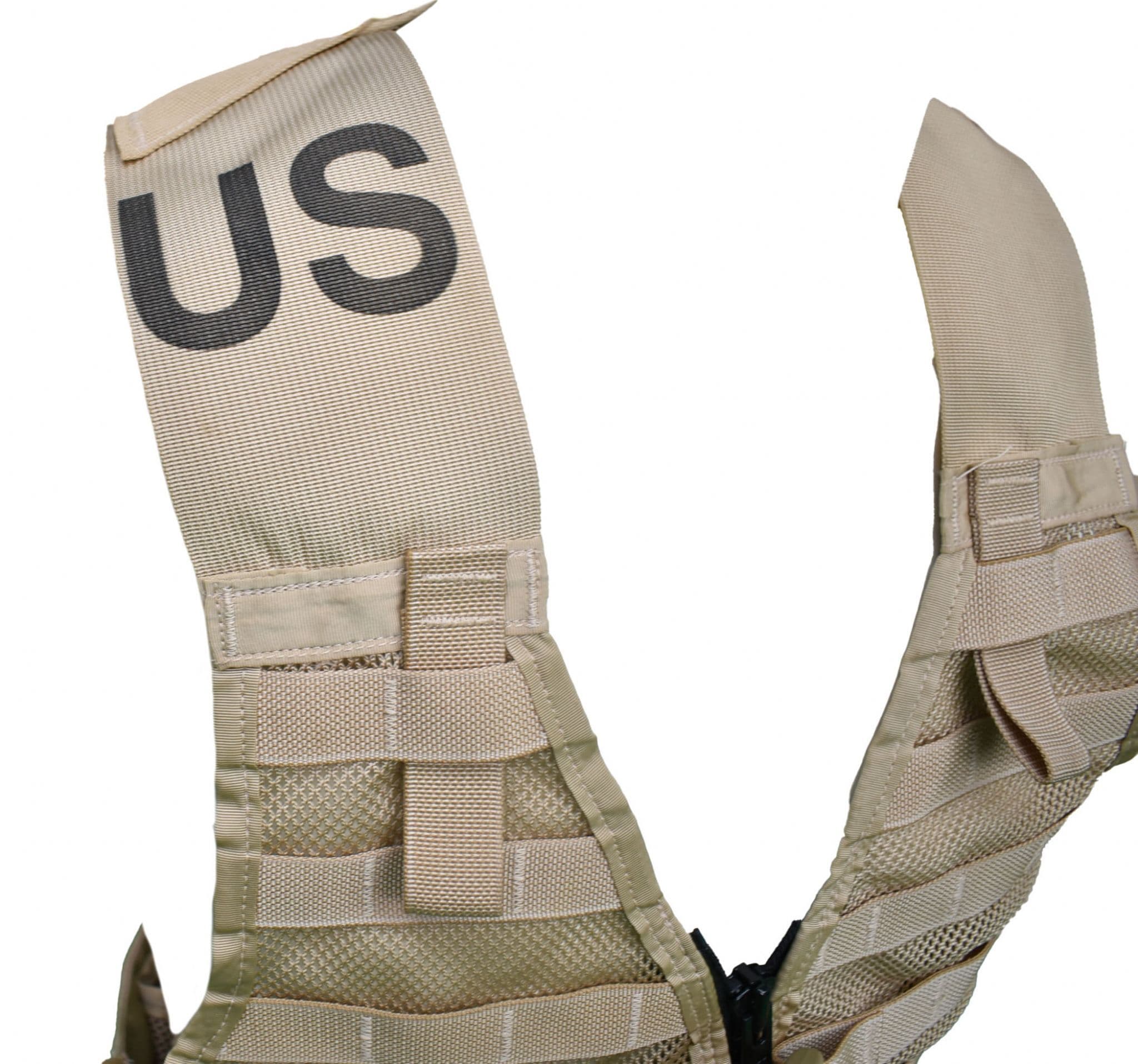 US Military 3 Colour Desert Molle II Vest - Image 3