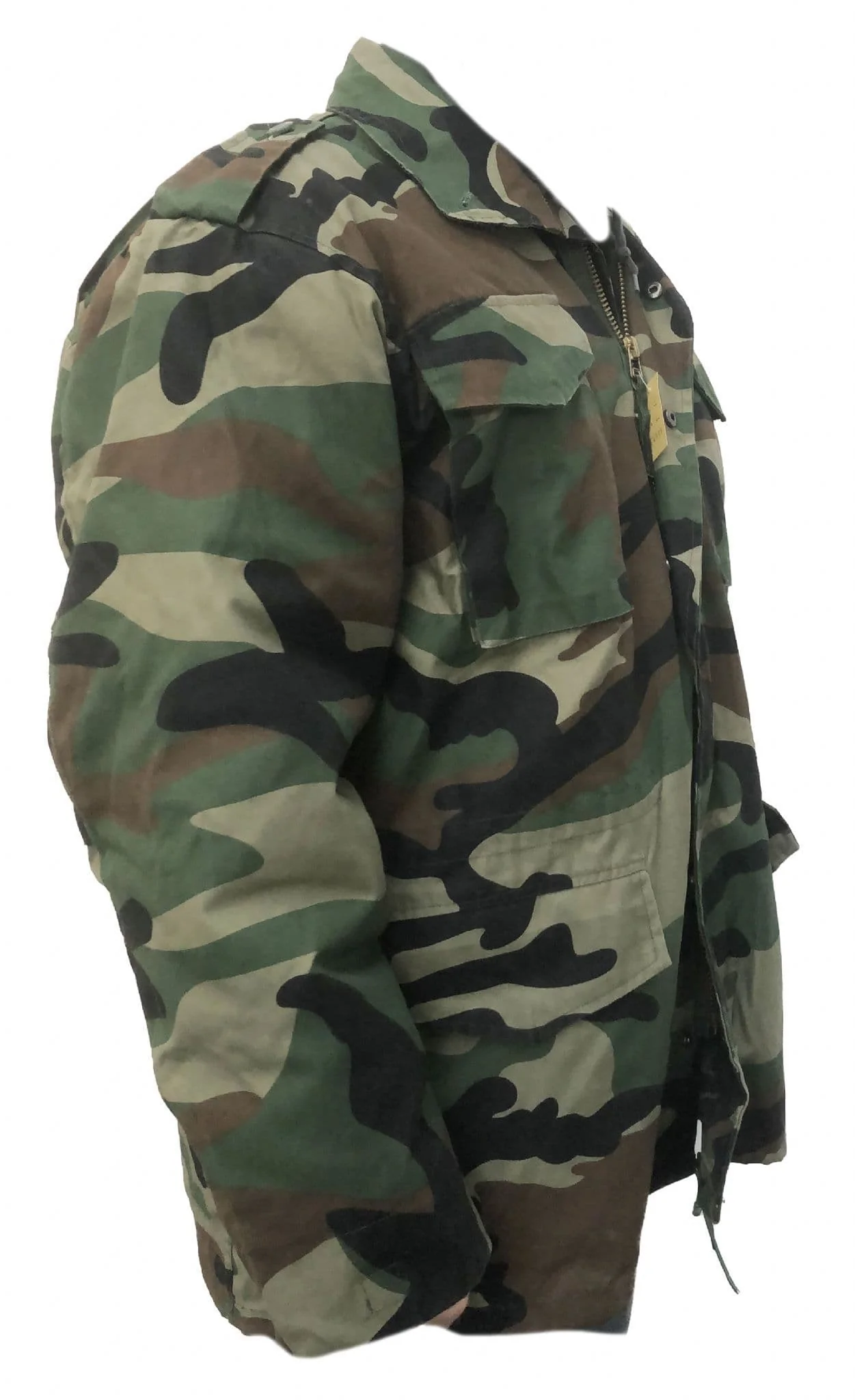 US Military Woodland Camo M65 Field Jacket - Image 2