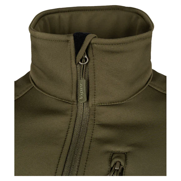 Viper Covert Softshell Jacket - Green - Image 4