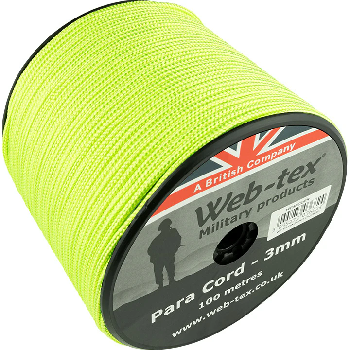 Web-Tex Paracord Reel - 100M - Image 32