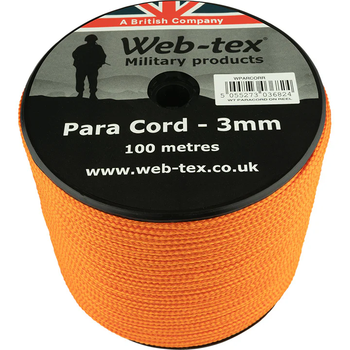 Web-Tex Paracord Reel - 100M - Image 37