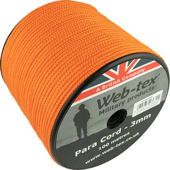 Web-Tex Paracord Reel - 100M - Image 39