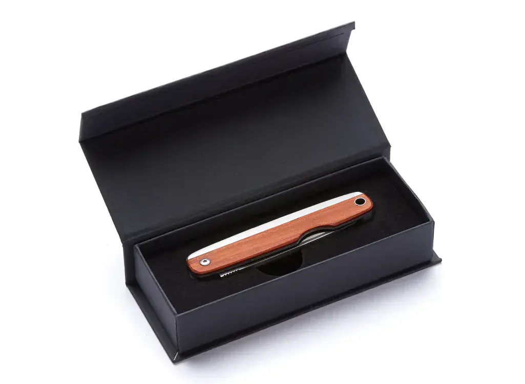 Whitby Kent EDC Mahogany Pocket Knife - UK Legal Carry - Image 4