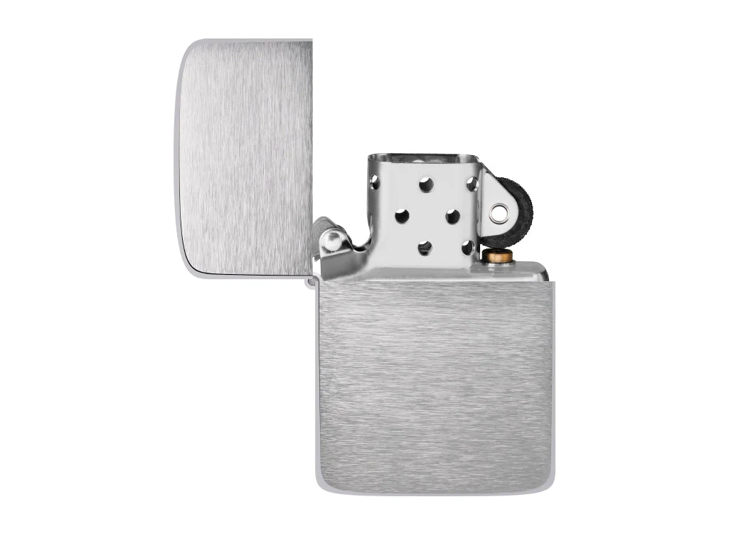 Zippo Brushed Chrome 1941 Replica Lighter - Image 2